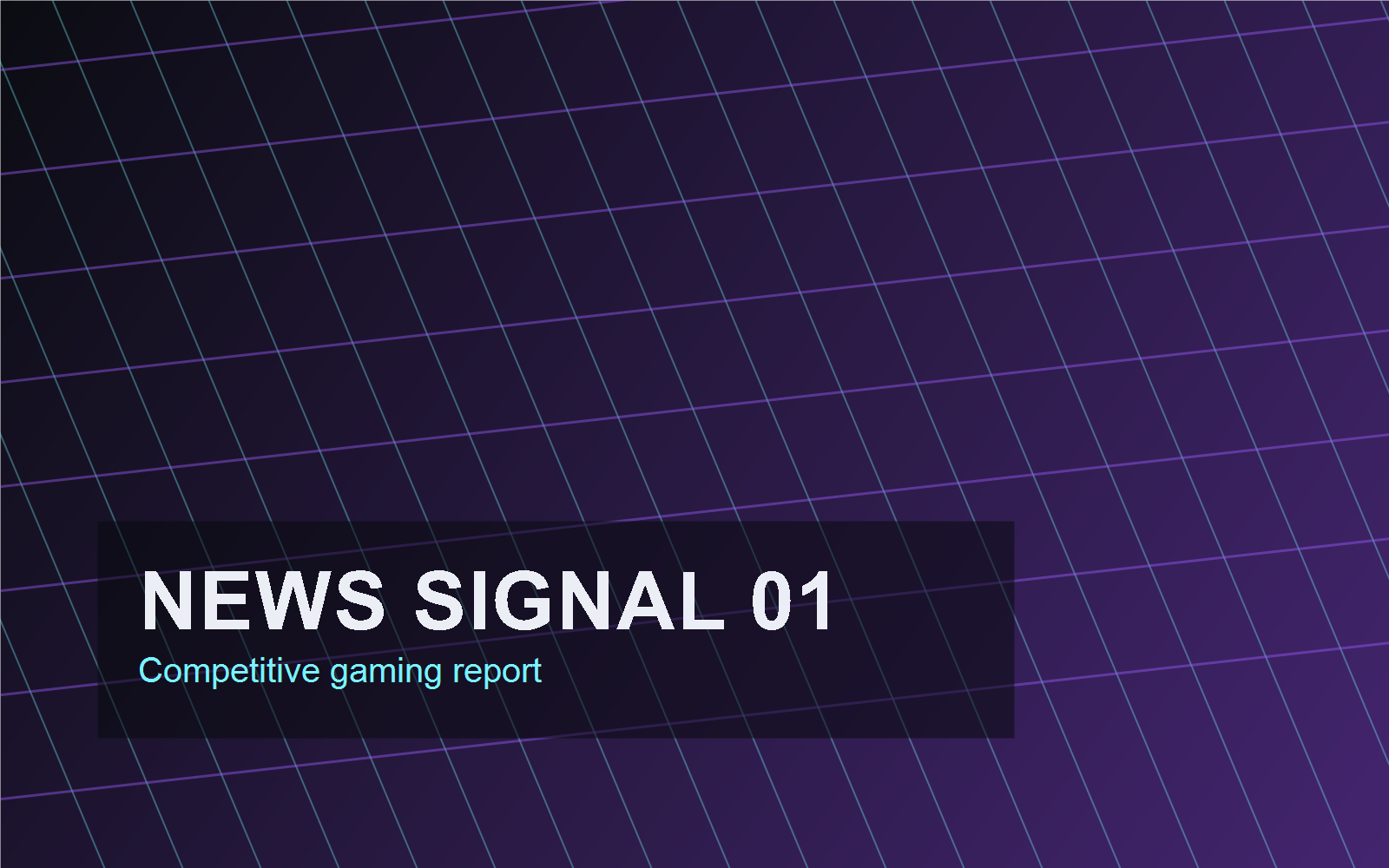 Esports arena broadcast lights