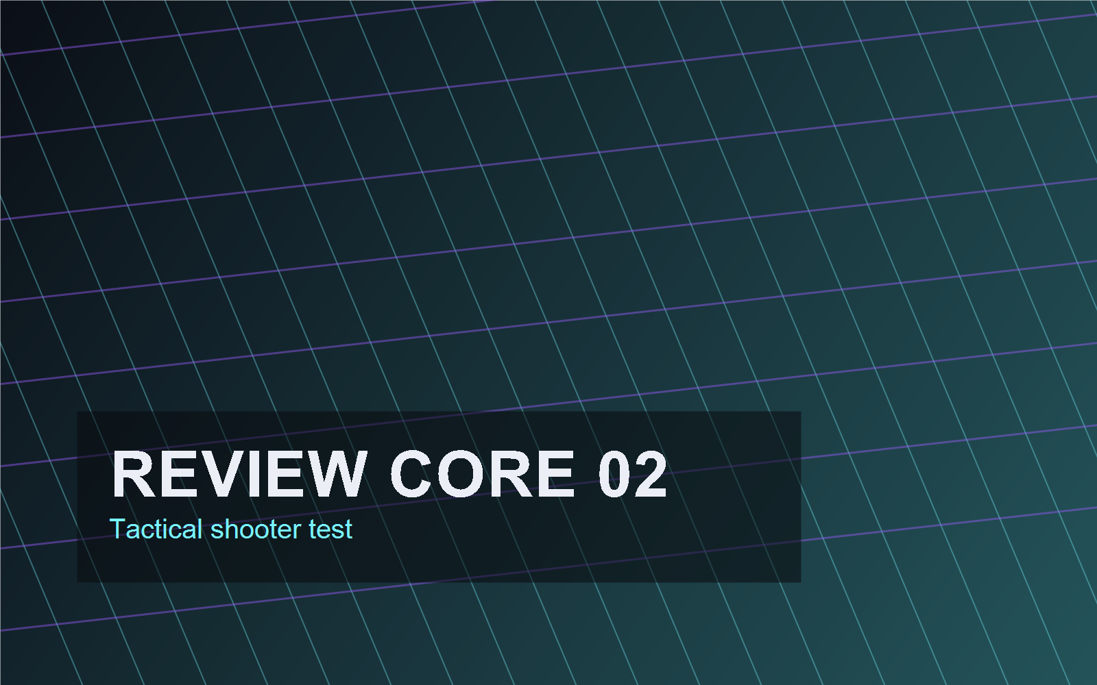 Tactical shooter review